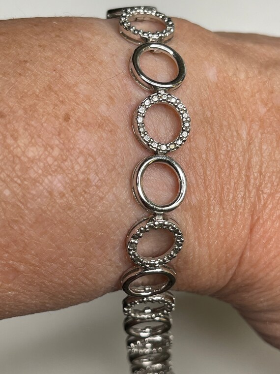 925 circle bracelet - image 3