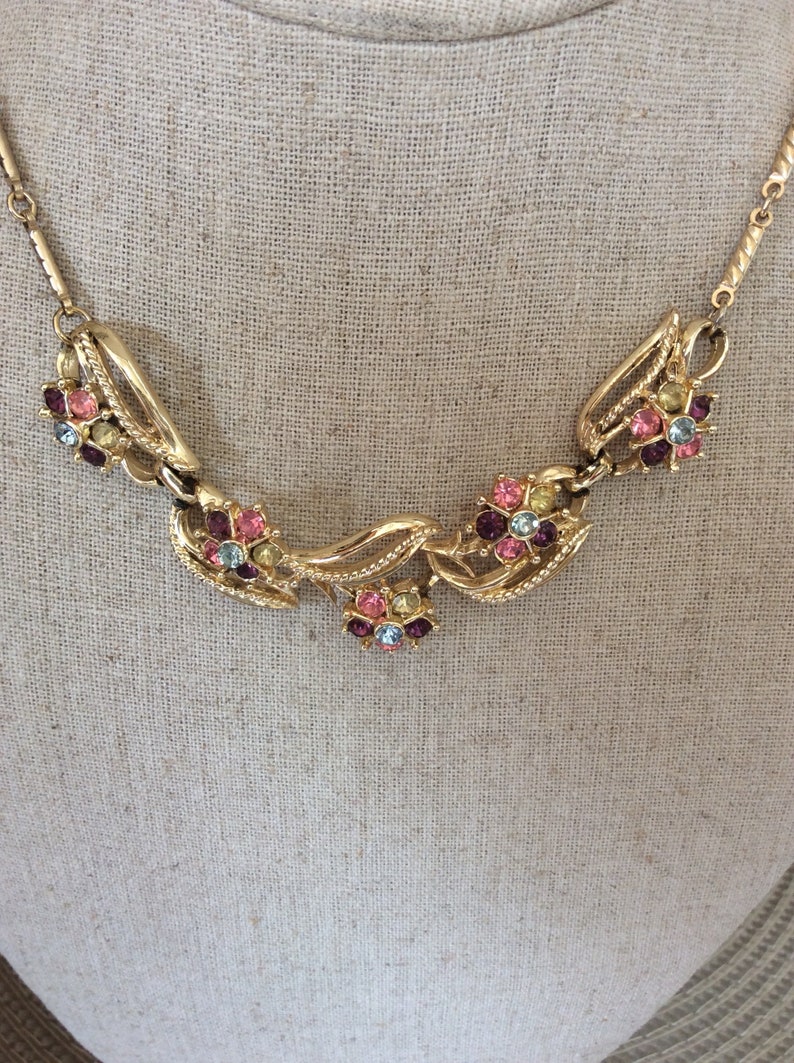 Vintage Coro Necklace and earrings