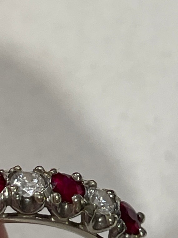 Ruby and Diamond ring - image 8