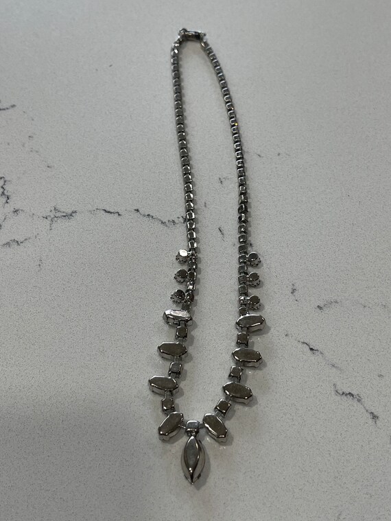 Weiss rhinestone necklace - image 4