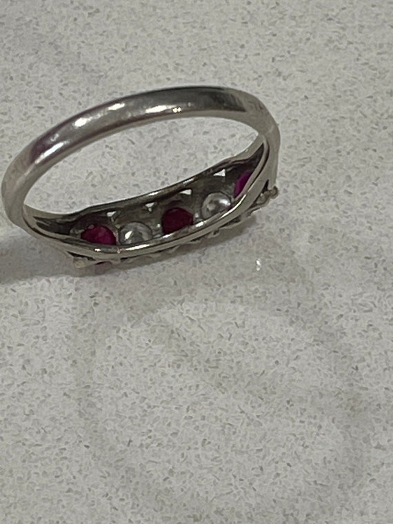 Ruby and Diamond ring - image 6