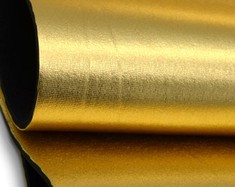 Tejido de neopreno dorado metalizado: material para traje de buceo de 2 mm