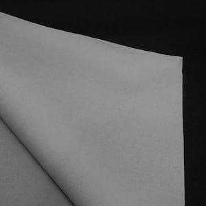 2mm Gray and Black Neoprene Fabric Cloth, Scuba Wetsuit Material, Stretch Neoprene Fabric for Sewing, Thin Foam Rubber Sheets Material