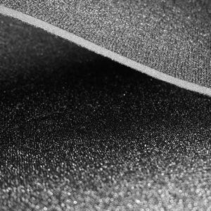 Czarny materiał neoprenowy SBR: wodoodporna pianka gumowa do szycia 3mm Black Both Sides