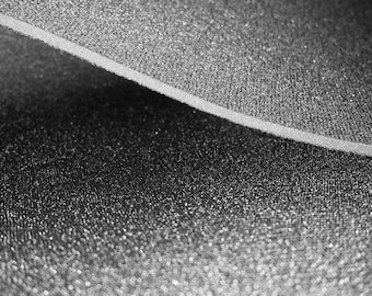 5mm Black Neoprene Scuba Fabric Double Lined Nylon Laminated Waterproof Rubber
