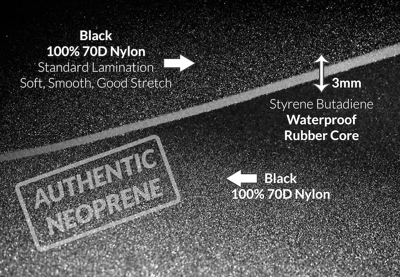 5mm Neoprene Fabric Remnants For Face Masks Nylon Rubber Sheets Black Foam Roll 3mm 2mm Scuba Stretch Fabric Thin Wetsuit Material 1mm