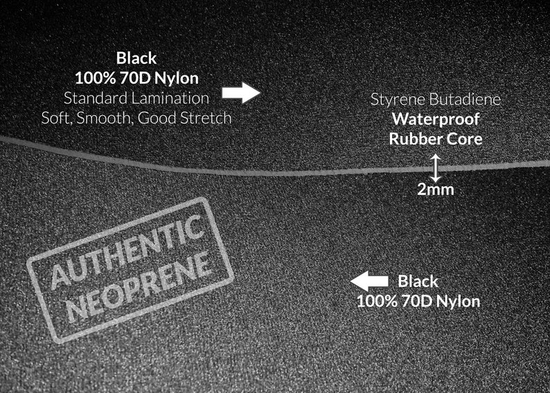 5mm Neoprene Fabric Remnants For Face Masks Nylon Rubber Sheets Black Foam Roll 3mm 2mm Scuba Stretch Fabric Thin Wetsuit Material 1mm