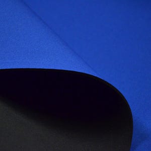 Marineblauw 2 mm neopreen materiaal: waterdichte rubberen kern