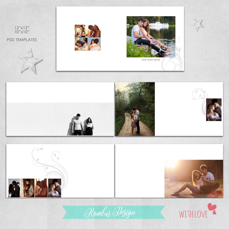 Photo Book Album Design Psd