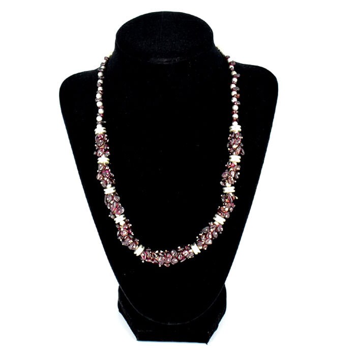 ネックレス・ペンダント Semi Precious Beads Necklace #7792 Semi Precious Beads Necklace - Etsy