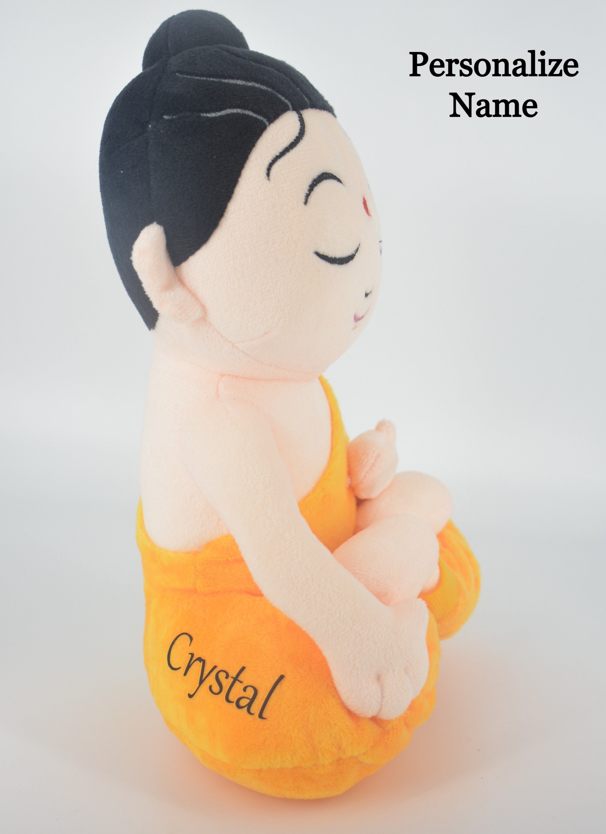 Mantra Singing Little Buddha Plush Stuffed Buddha Toy Etsy