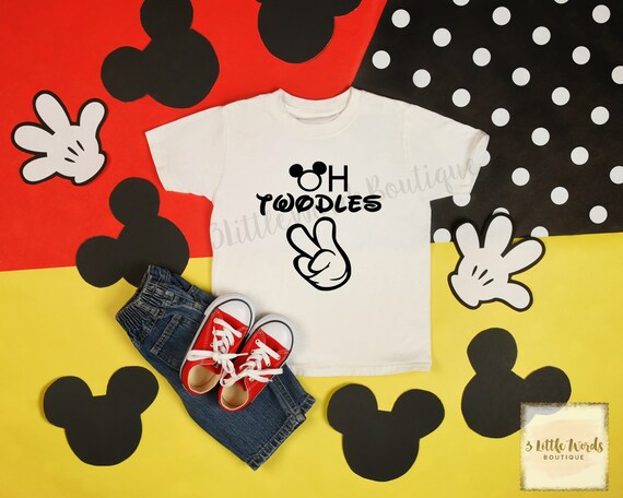 mickey 2nd birthday shirt