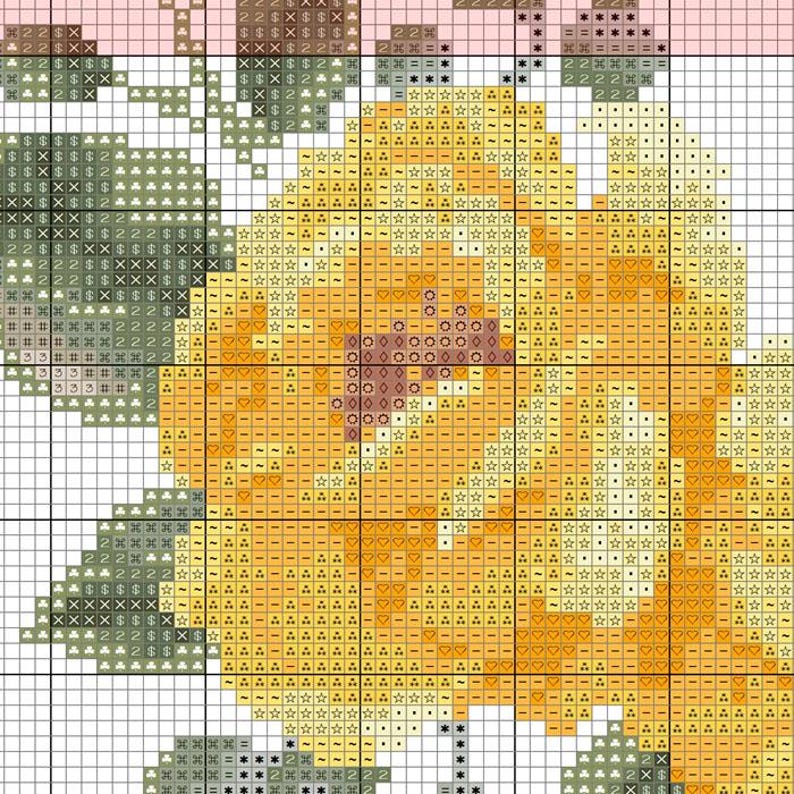 Shading Report.pdf Yellow Roses Cross Stitch Pattern, Floral Wreath Embroidery (PDF ...