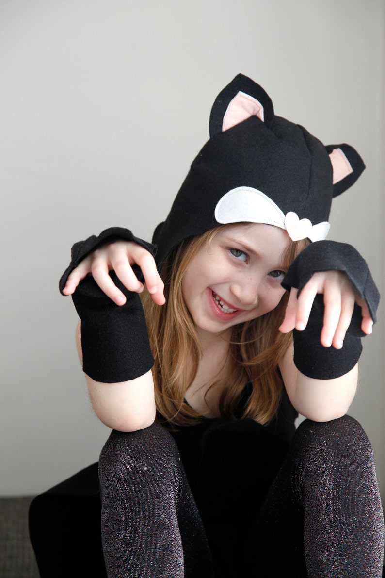 Kitten PATTERN DIY costume mask sewing tutorial creative play image 2