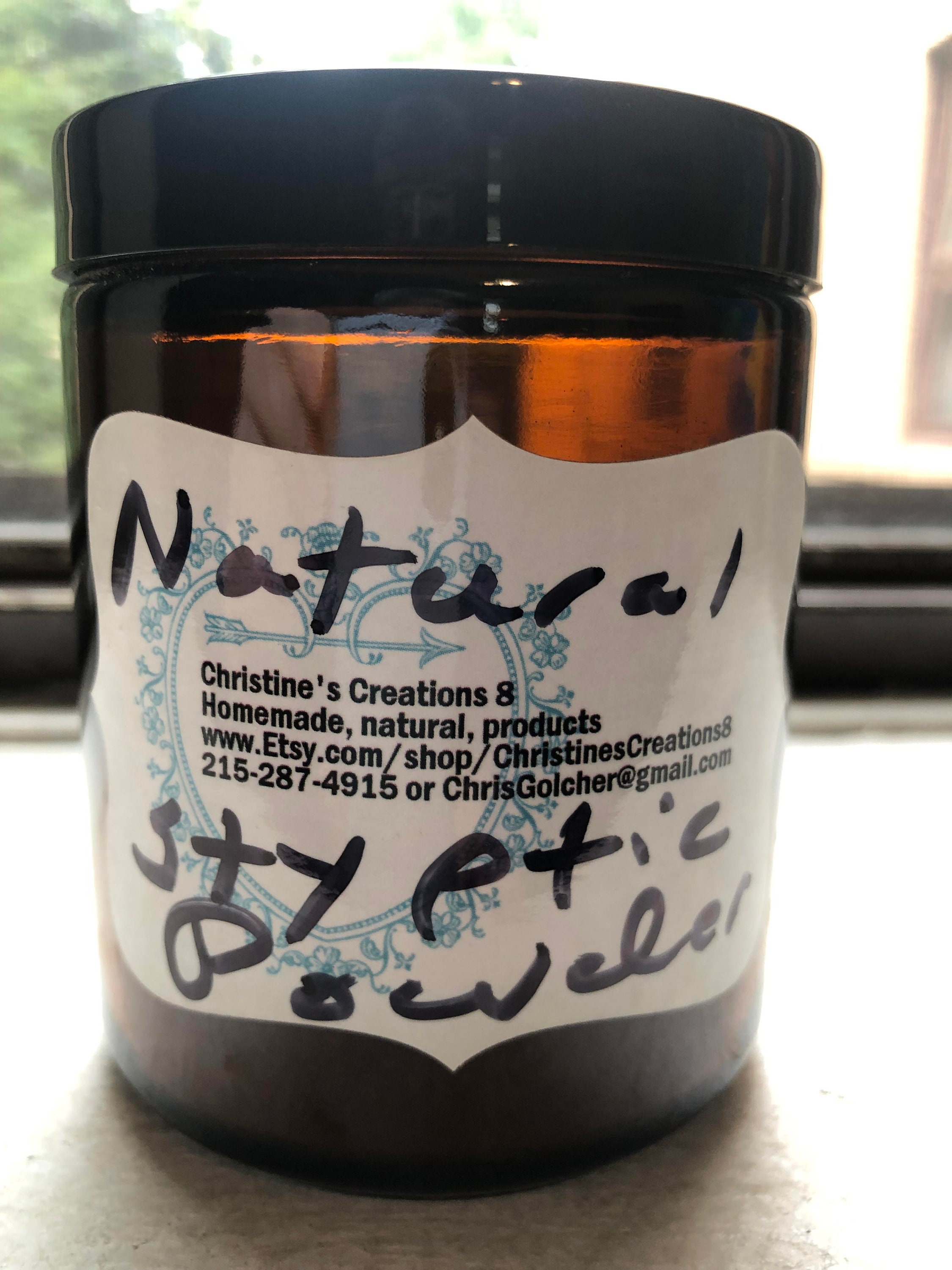 Natural Styptic Powder Etsy