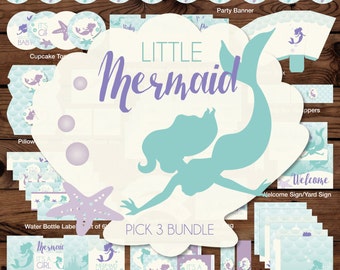 Items Similar To Welcome Mermaids Sign Mermaid Baby Shower