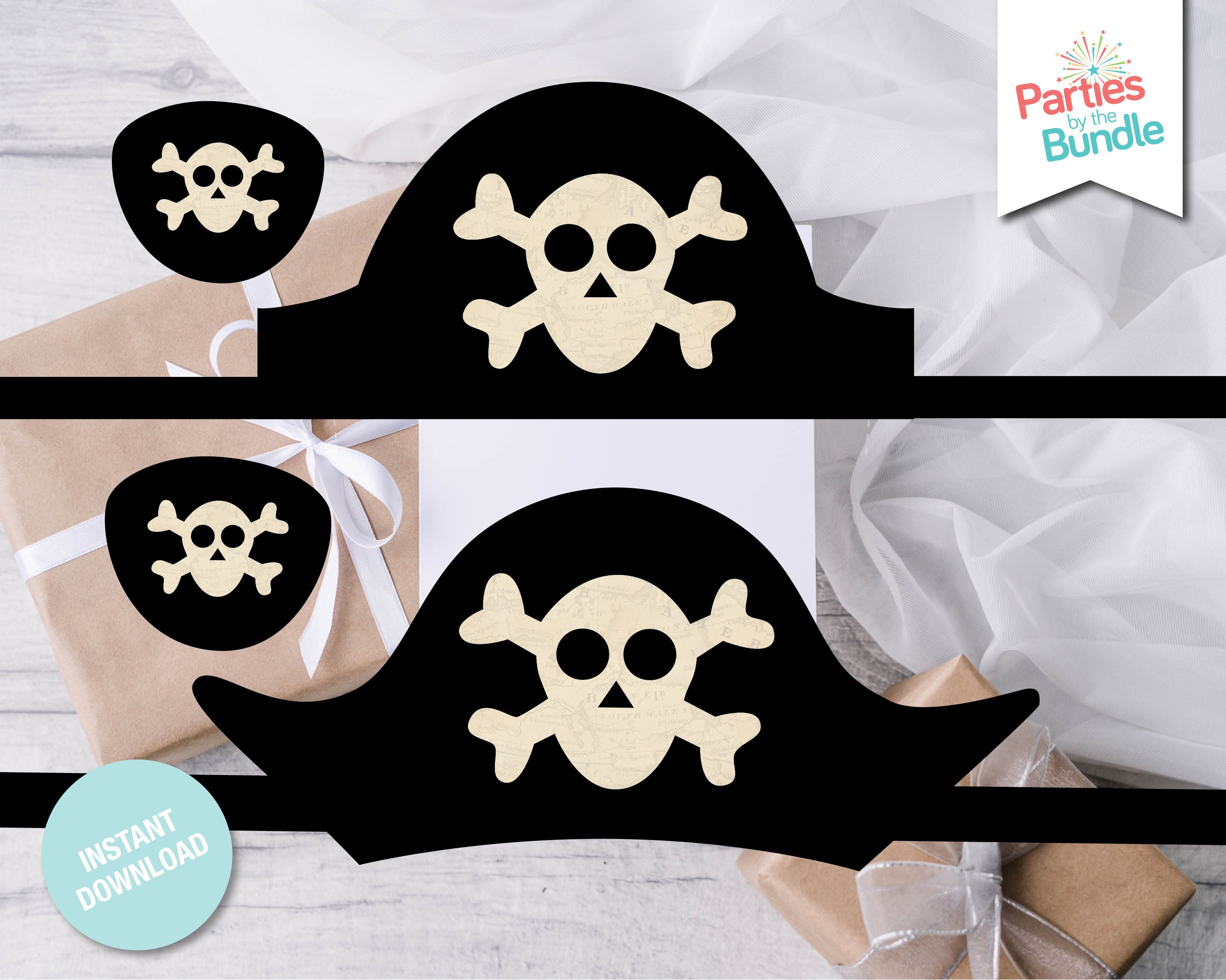 Sombrero Pirata Elegante adulto✔️ por sólo 6,21 €. Envío en 24h. Tienda  Online. . ✓. Artículos de decoración para  Fiestas.