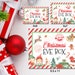 Christmas Eve Box Printable Label, Christmas Eve Box Sign, Gift ...