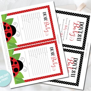 Ladybug Baby Shower Games, Little Lady Baby Shower Games, Ladybug Game ...