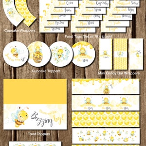Bee Birthday Party Bundle Bee Day Party Kit Bee Day 1st Printable ...