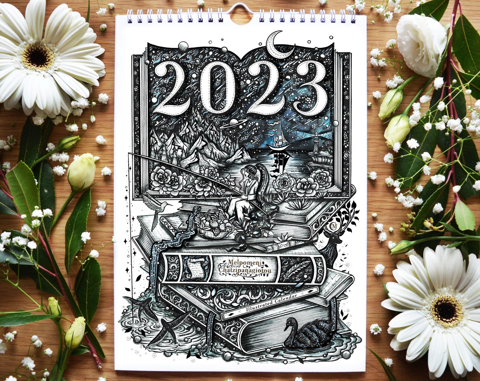 2023 coloring calendars