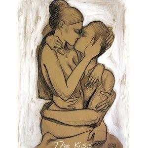 The Kiss T-shirt by Stanislao image 4