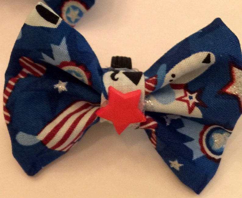 fourth of july bow tie