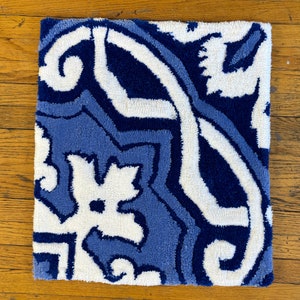 Portuguese Tile Inspired Rug #3