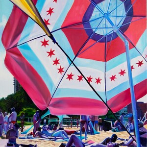 Stampa ombrello Chicago