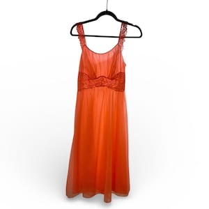 silk slip dress coral under $500 Sisters The Label - Havanna Slip Gown - Coral Silk