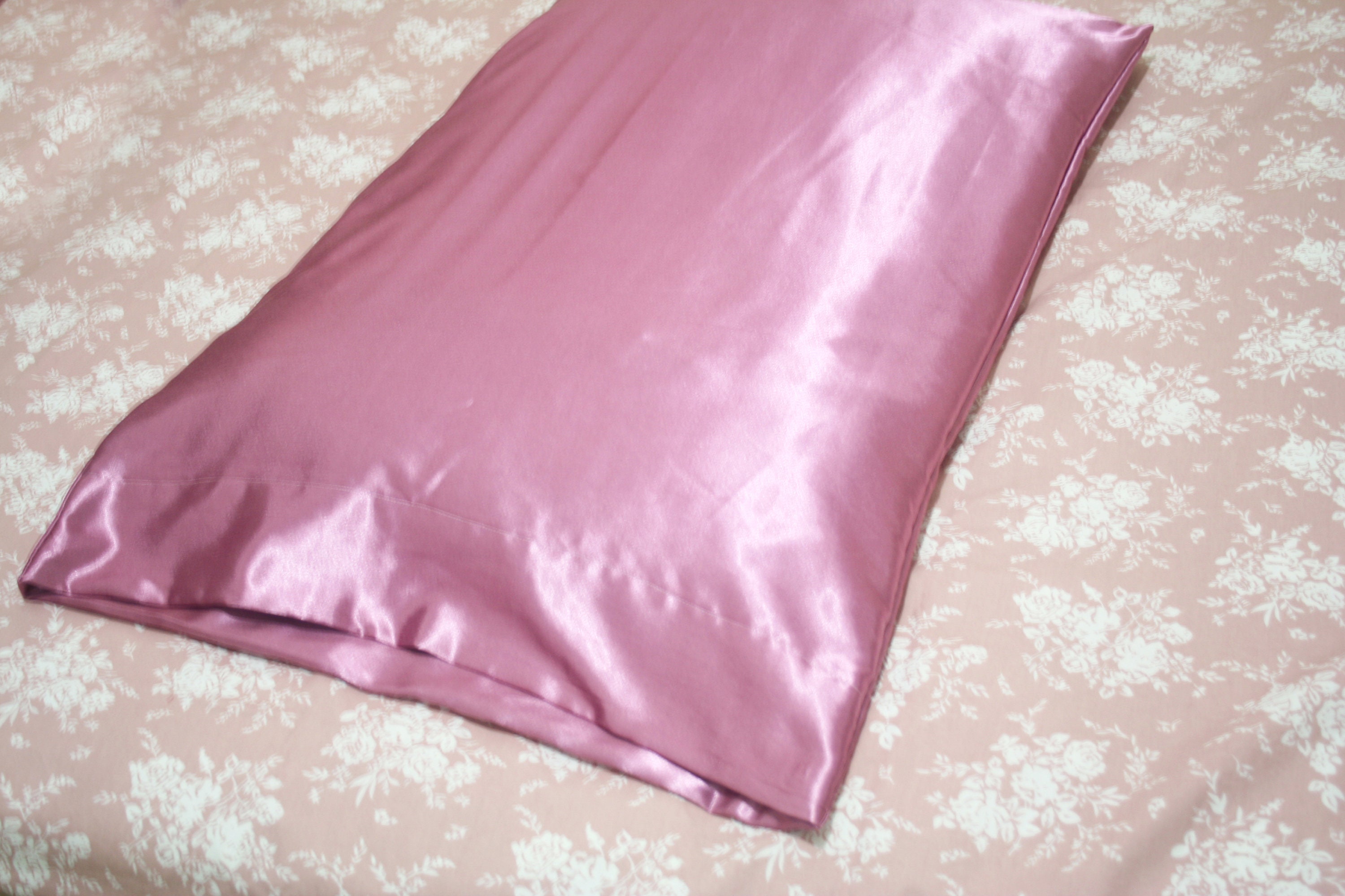Pillow Cover Silky Satin Pillow Case Hair Skin Care Envelope Etsy