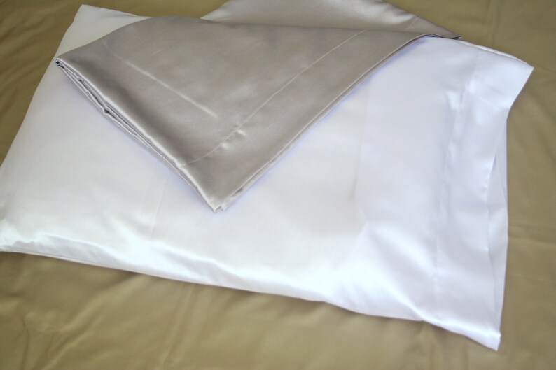 Pillow Cover Satin Fabric Pillow Cover Envelope Curly Hair Etsy