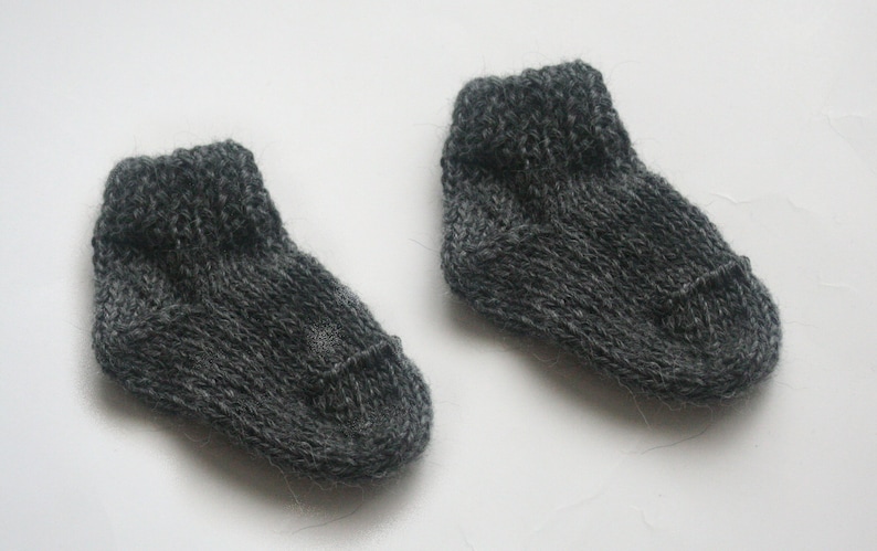 black newborn baby socks