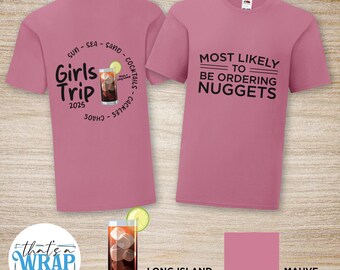 Camiseta de viagem para meninas