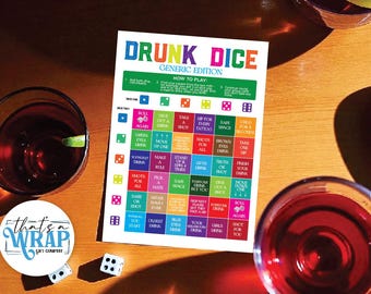 Drunk Dice Party Game