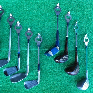VINTAGE GOLF CLUB Bottle Opener (Beer Opener)-Groomsmen Gift-Bar Accessories