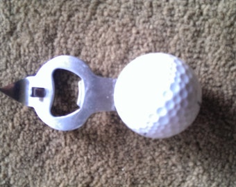 Golf bal fles- en blikopener