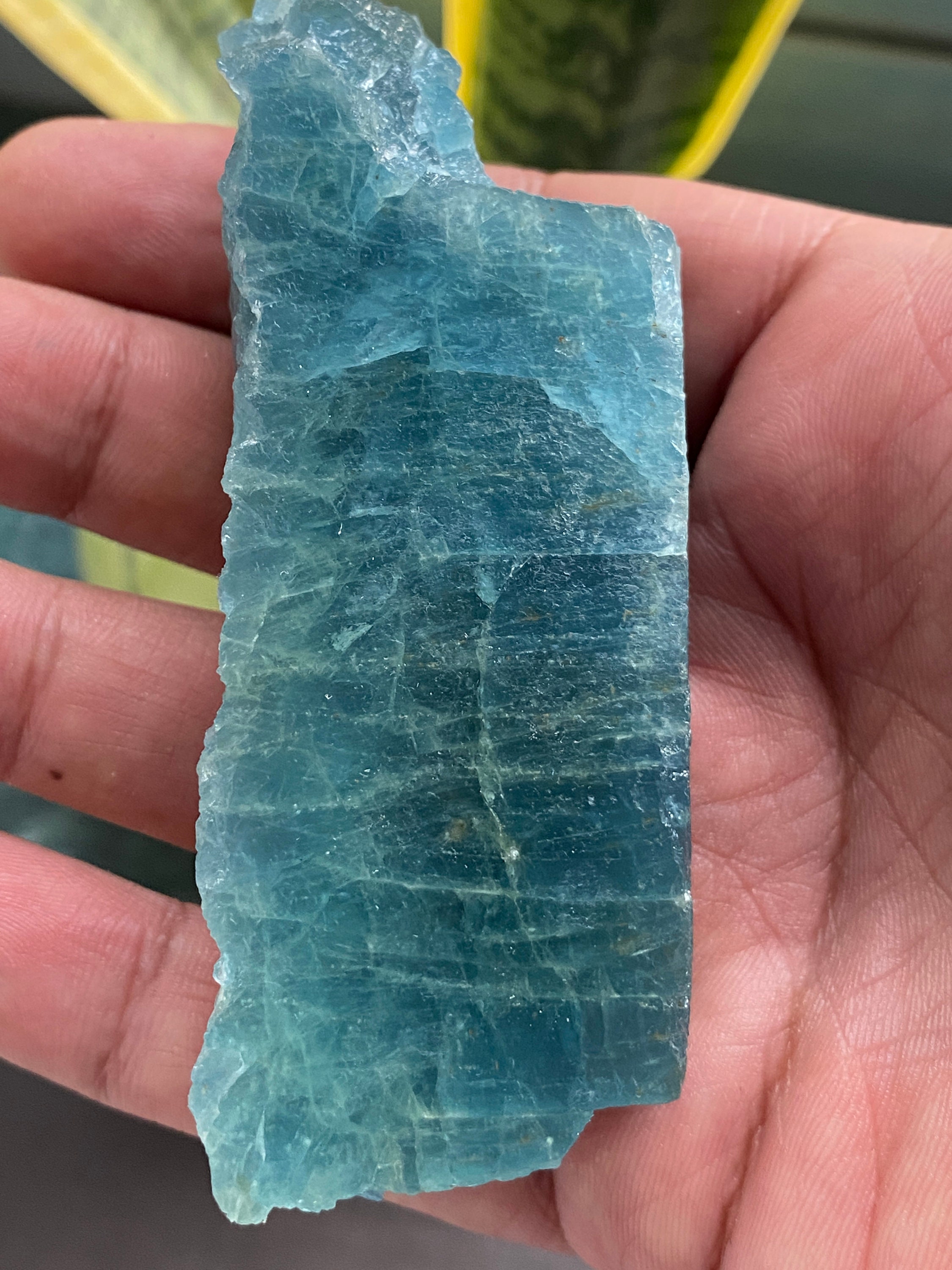 Extremely rare natural aquamarine raw big size single piece Etsy