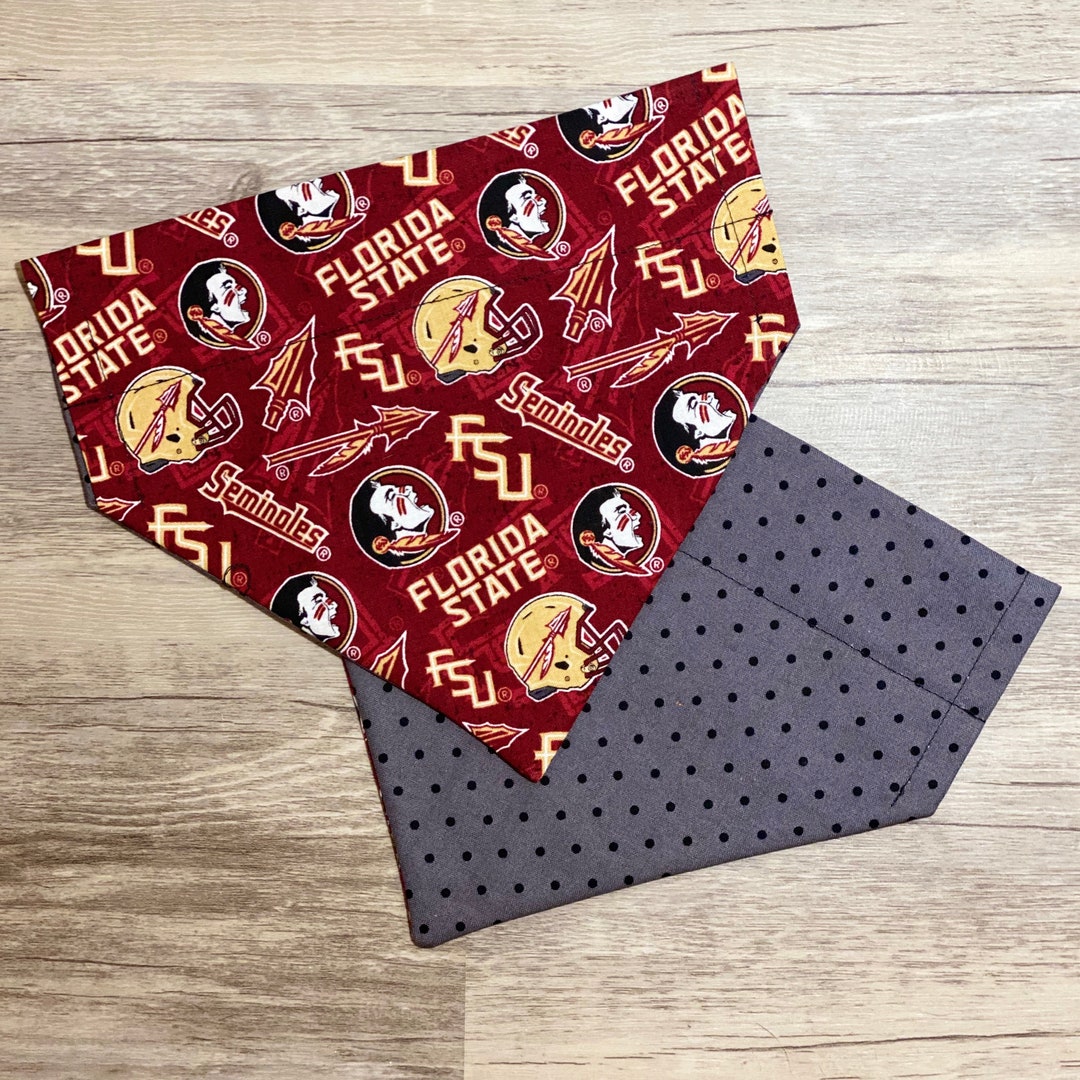 Florida State Seminoles Over the Collar Dog Bandana // Florida State