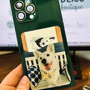 Tarjetero para teléfono móvil, tarjetero, tarjetero adhesivo personalizado