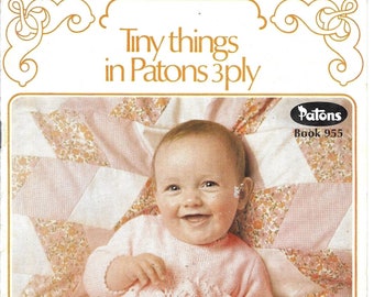 Tiny things in Patons Book 955