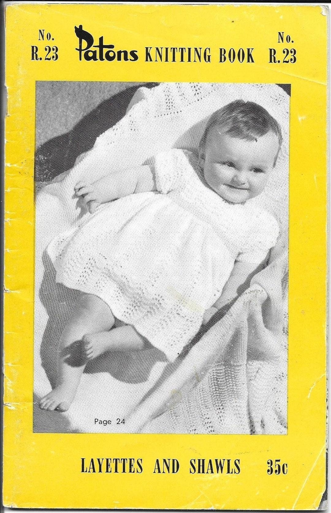 Patons Knitting Book Layettes and Shawls