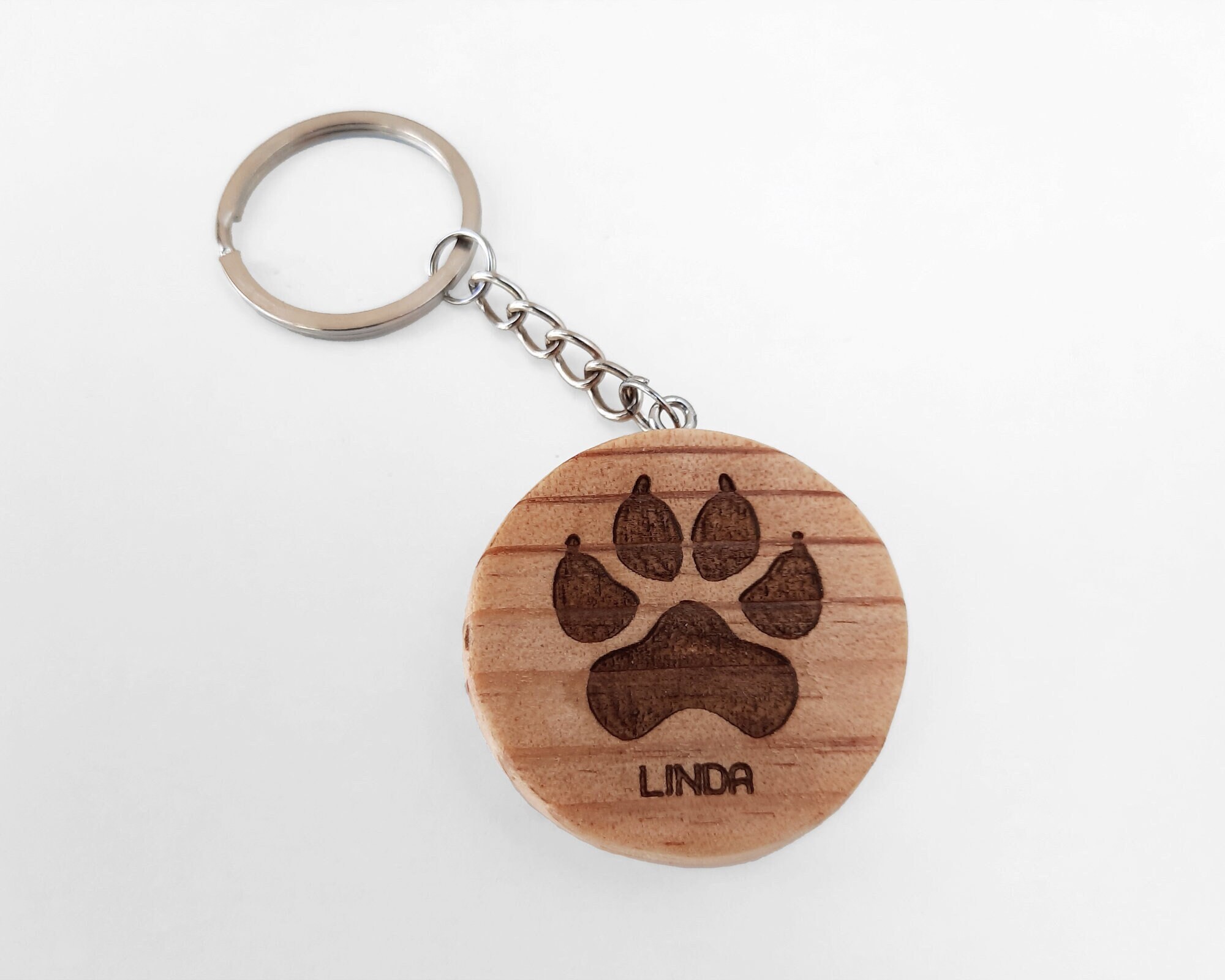  13 diseños de madera de grabado láser Pug perro Llaveros.última  intervensión 2 grabado personalizado Rectángulo.Madera llavero hecho de  madera real. : Productos para Animales