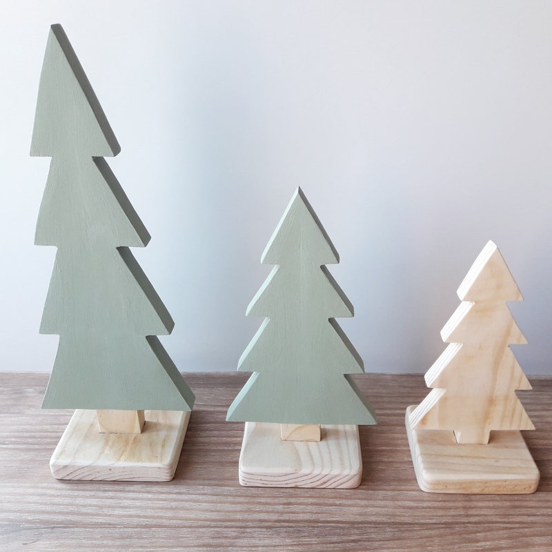 View of Wooden Christmas Decorations - Etsy