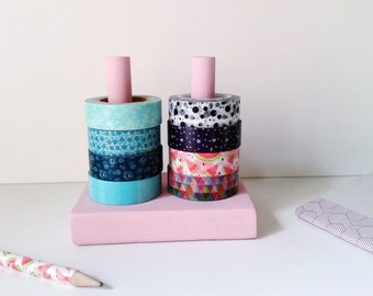 Washitape organizer, Washi dispenser, Decorative tape storage