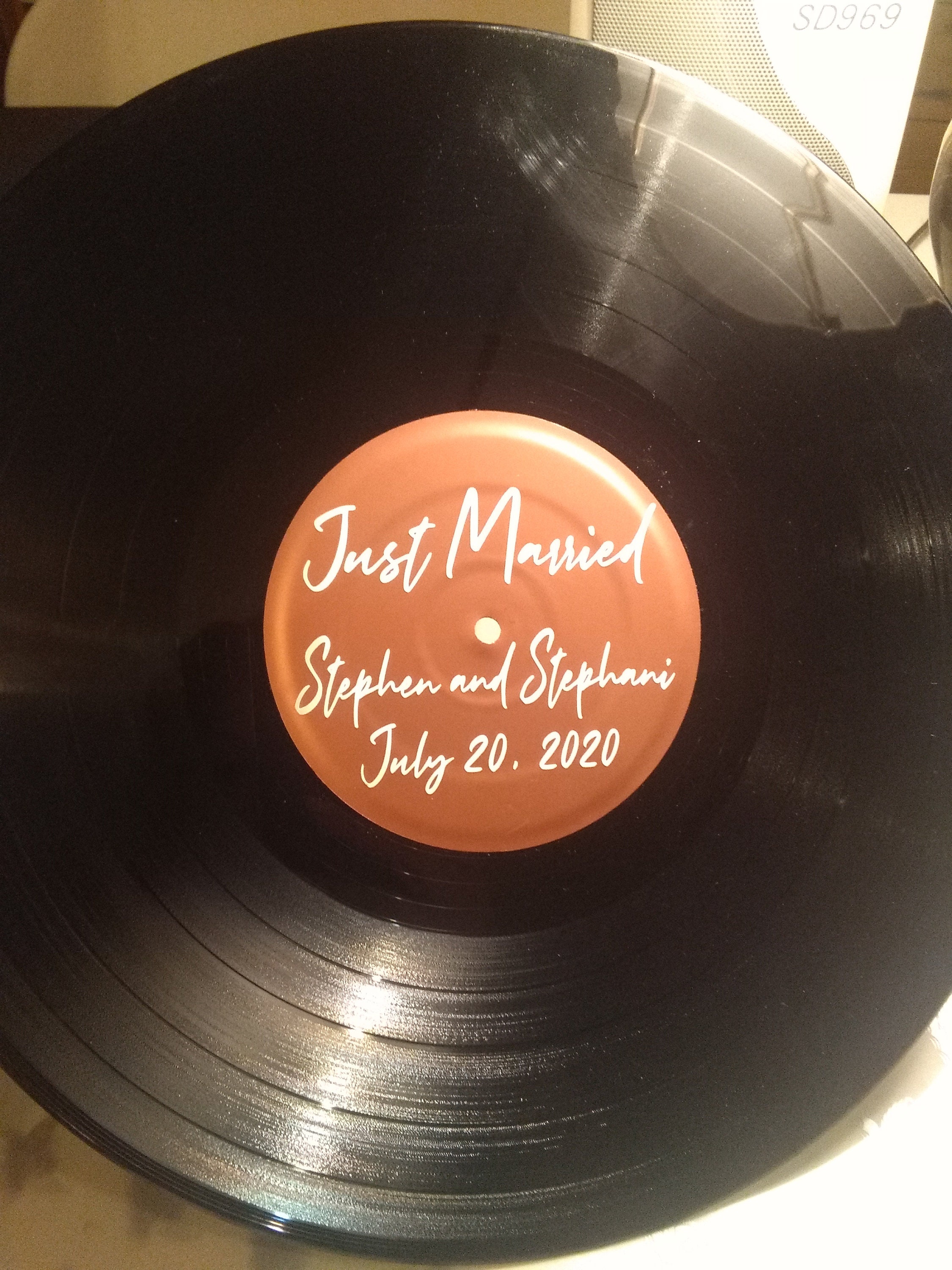Wedding Guest Book Idea Custom Record Guest Book Vinyl Record Etsy