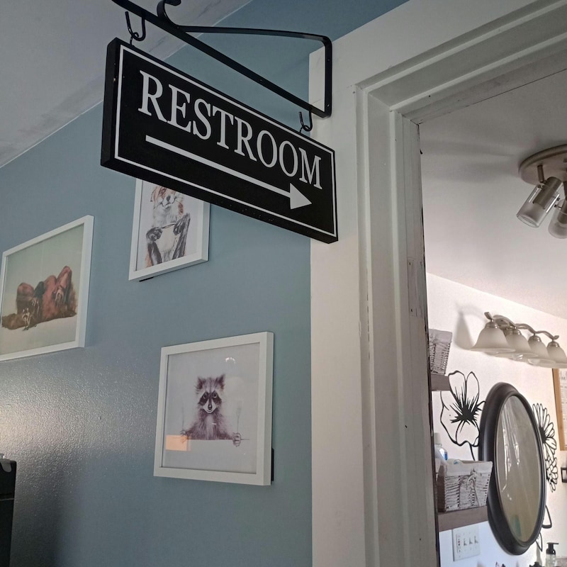 Funny Bathroom Signs - Etsy
