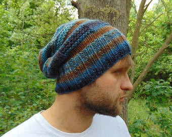Tuque Hiver Casquette Pour Homme Ado Jeune Laine Chaude Doublée Hommes Sport