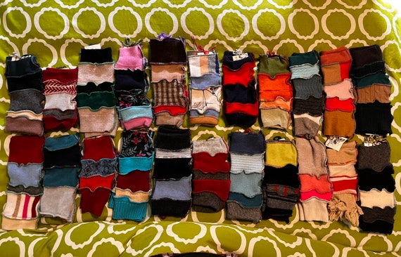 Upcycled Recycled Fingerless Texting 