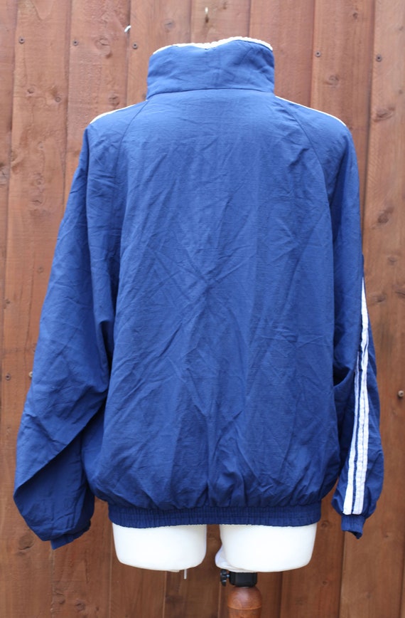 adidas blue track jacket
